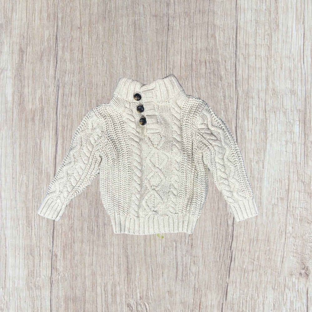 3 Gap Cable Knit Fisherman's Sweater